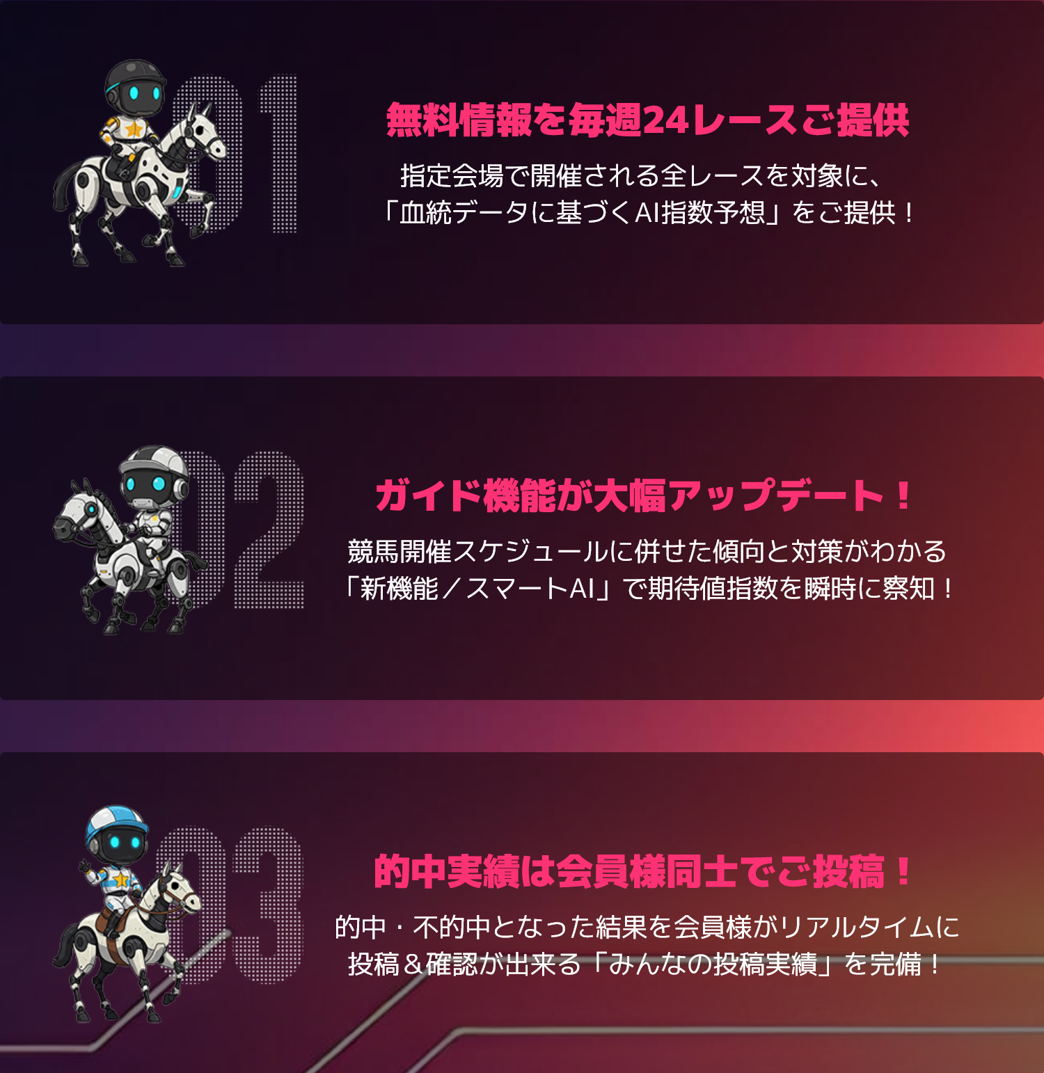 競馬予想サイト「えーあいNEO(ネオ)」の注目ポイント④