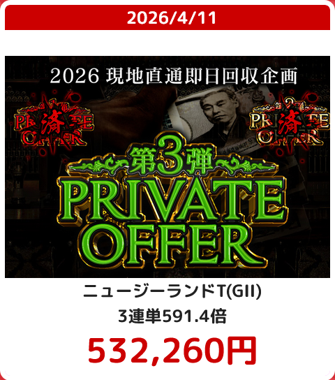 競馬予想サイト「タイムマシーン」4/11的中実績