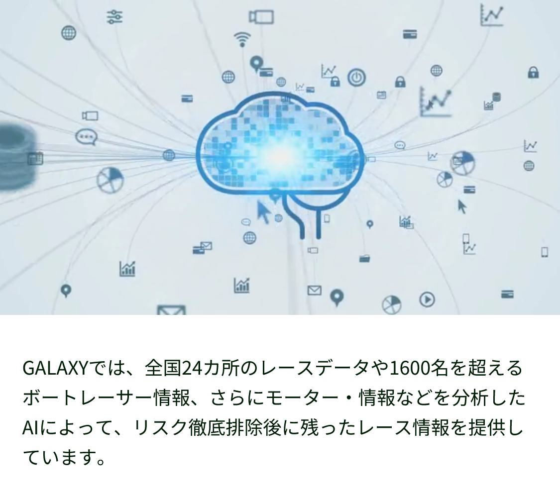 競艇予想サイト「GALAXY(ギャラクシー)」の注目ポイント①