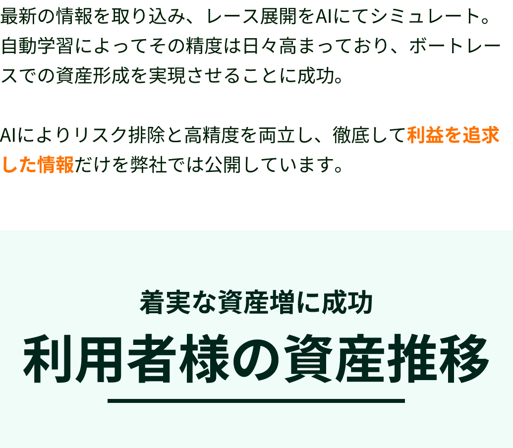 競艇予想サイト「GALAXY(ギャラクシー)」の注目ポイント④