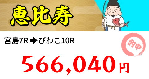 競艇予想サイト「船客万来」7/29的中実績