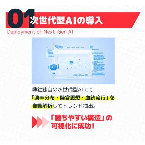 競馬予想サイト「うまジェネ」の注目ポイント①
