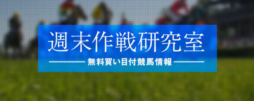 競馬予想サイト「turfvision(ターフビジョン)」週末作戦研究室-無料買い目付競馬情報-