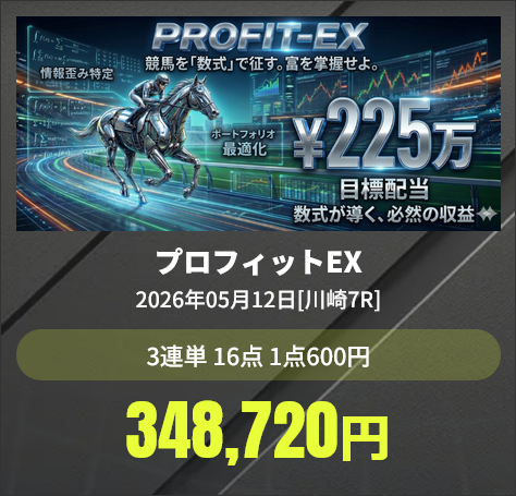 競馬予想サイト「MODS(モッズ)競馬」5/12的中実績