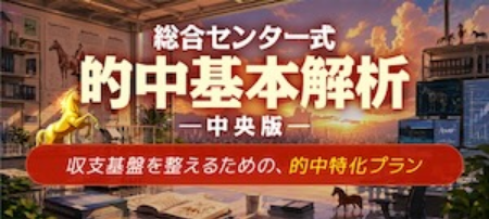 競馬予想サイト「勝馬総合センター」的中基本解析プラン